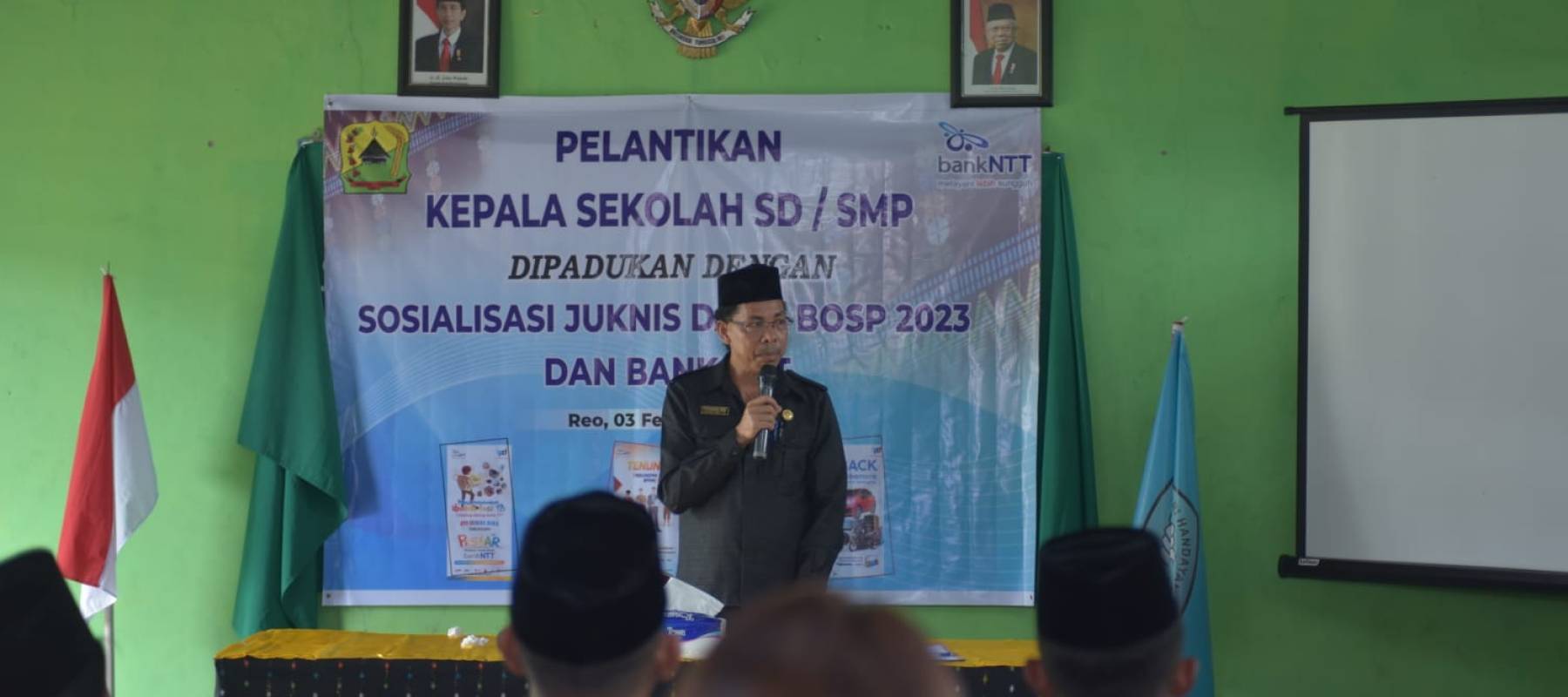 Pelantikan Kepala Sekolah SD/SMP