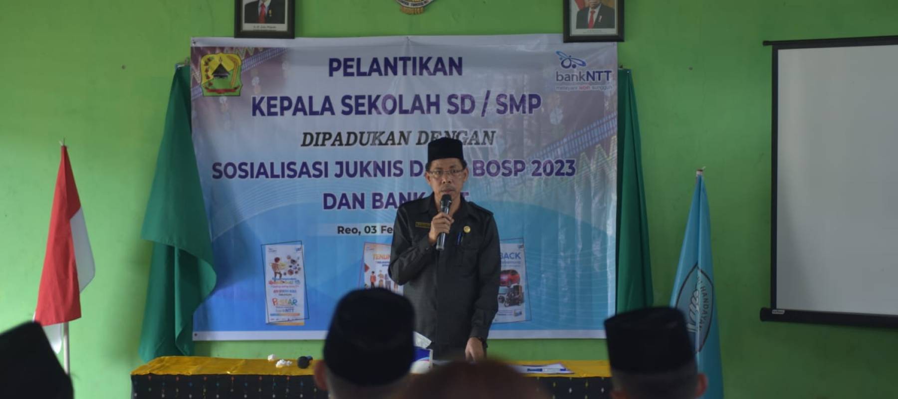 Pelantikan Kepala Sekolah SD/SMP